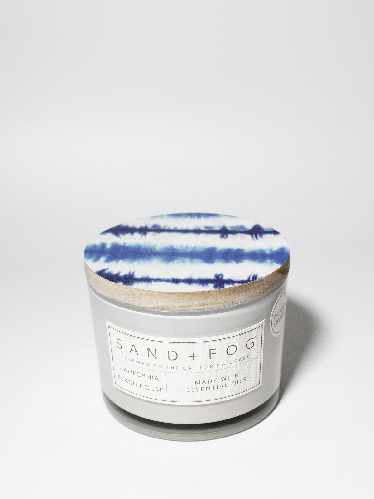 Hand-Poured Premium Cozy California Beach House 12 oz scented candle