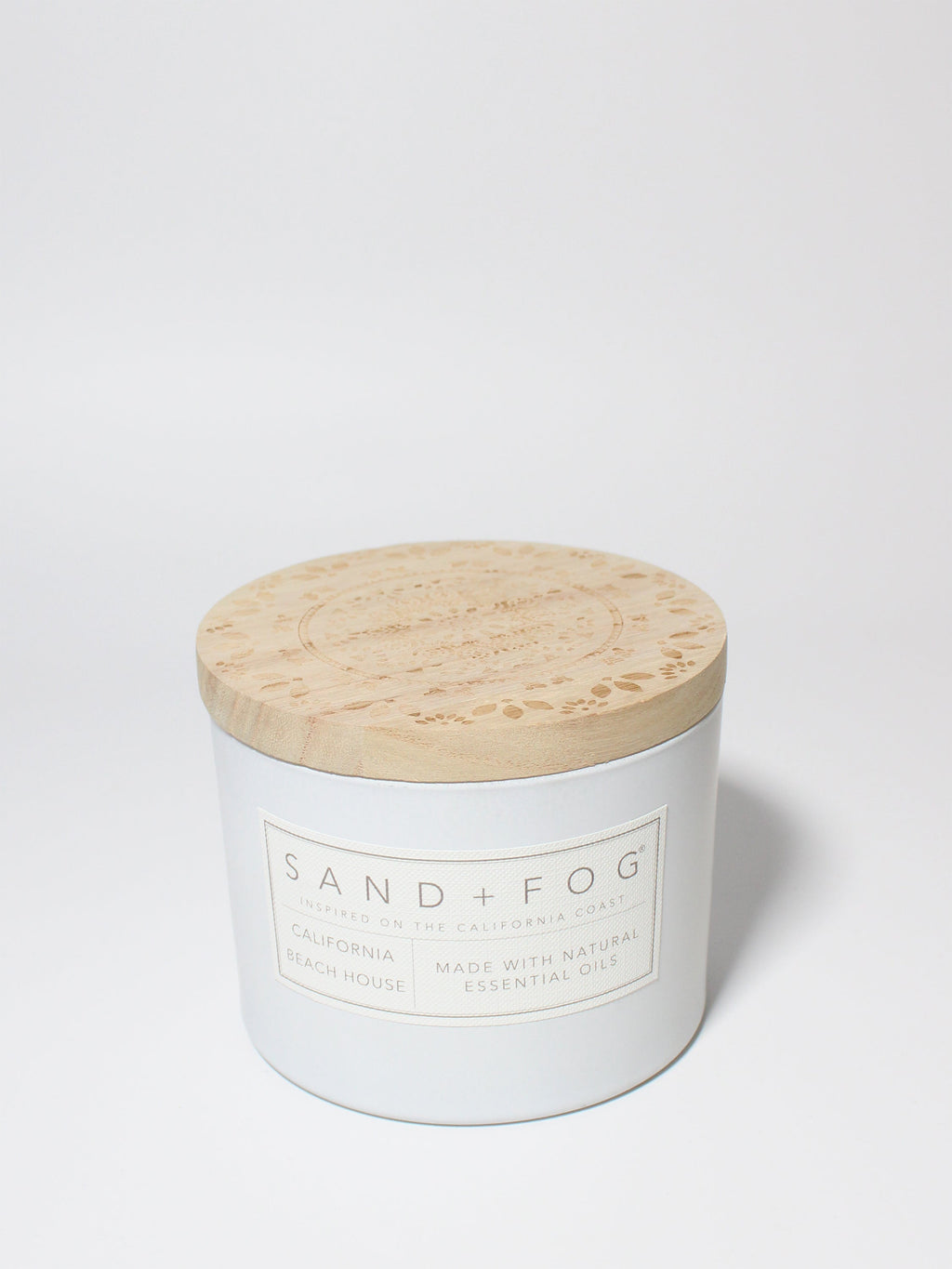Hand-Poured Premium Cozy California Beach House 12 oz scented candle