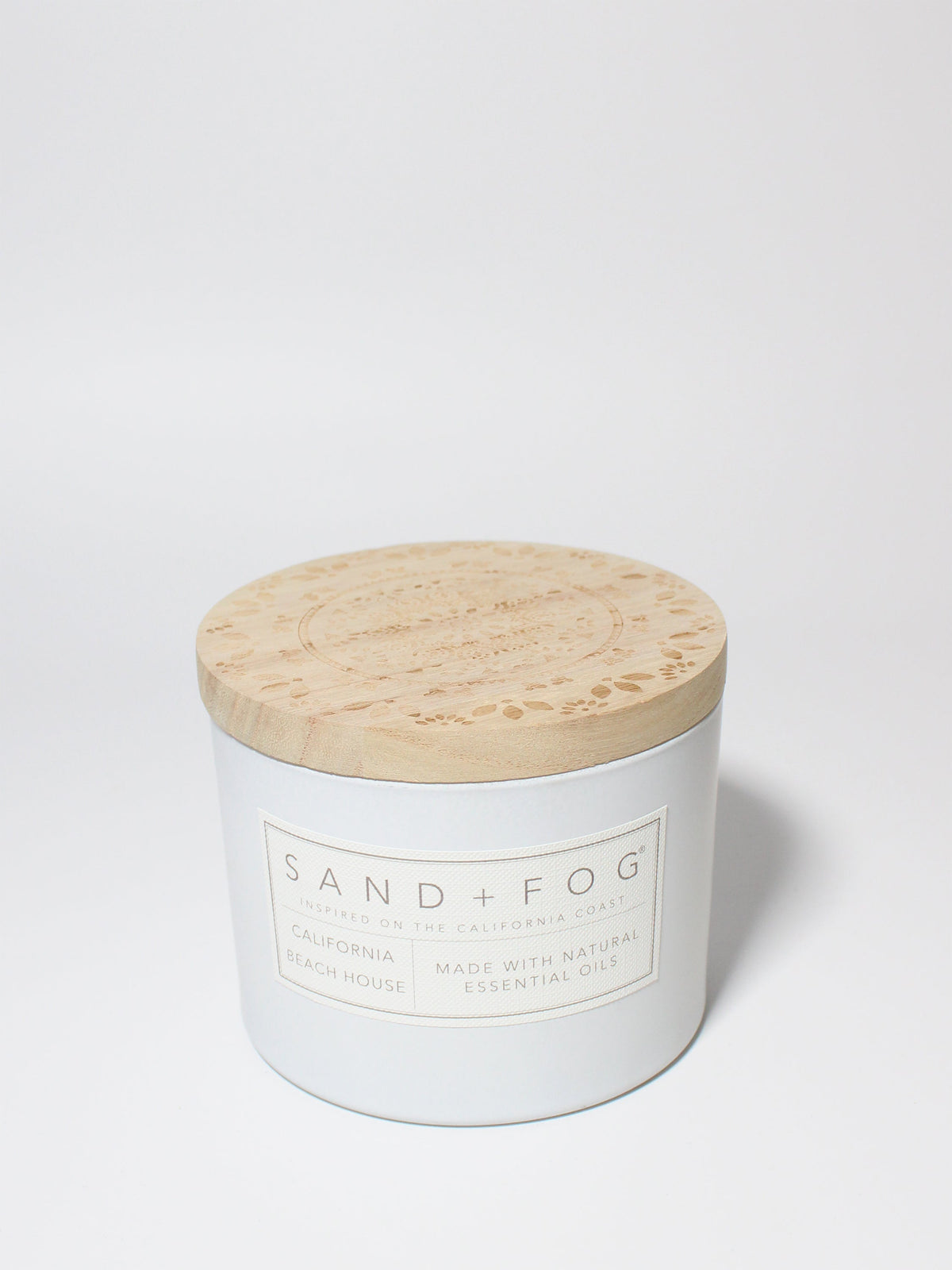 Hand-Poured Premium Cozy California Beach House 12 oz scented candle