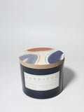 Hand-Poured Premium Cozy Ocean & Sea Salt 12 oz scented candle