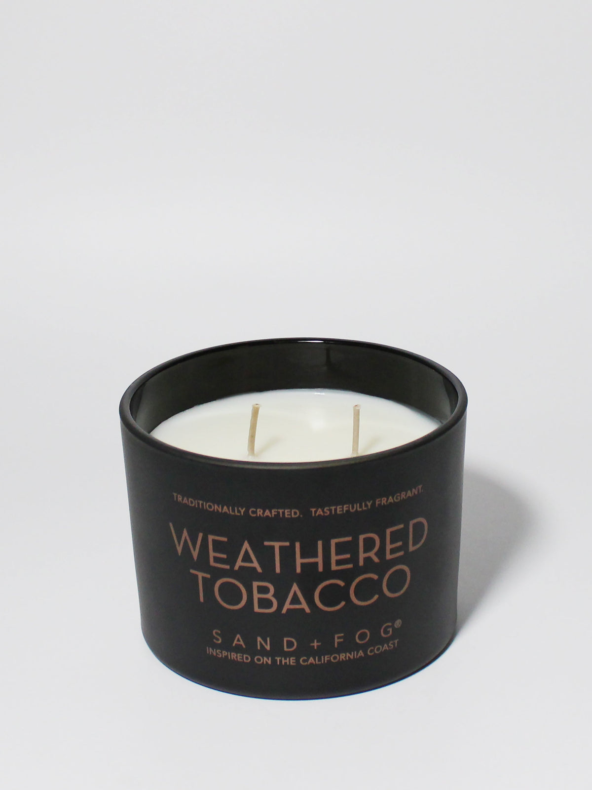 Hand-Poured Premium Cozy Weathered Tobacco 12 oz scented candle
