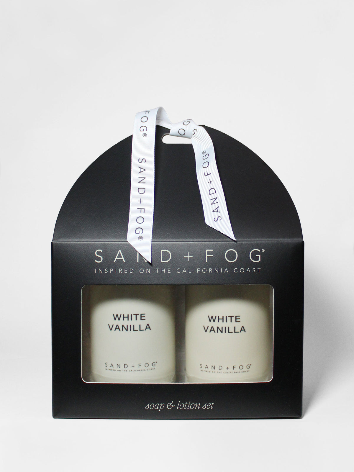Artisanal Nourishing Pampering White Vanilla Soap & Lotion Set