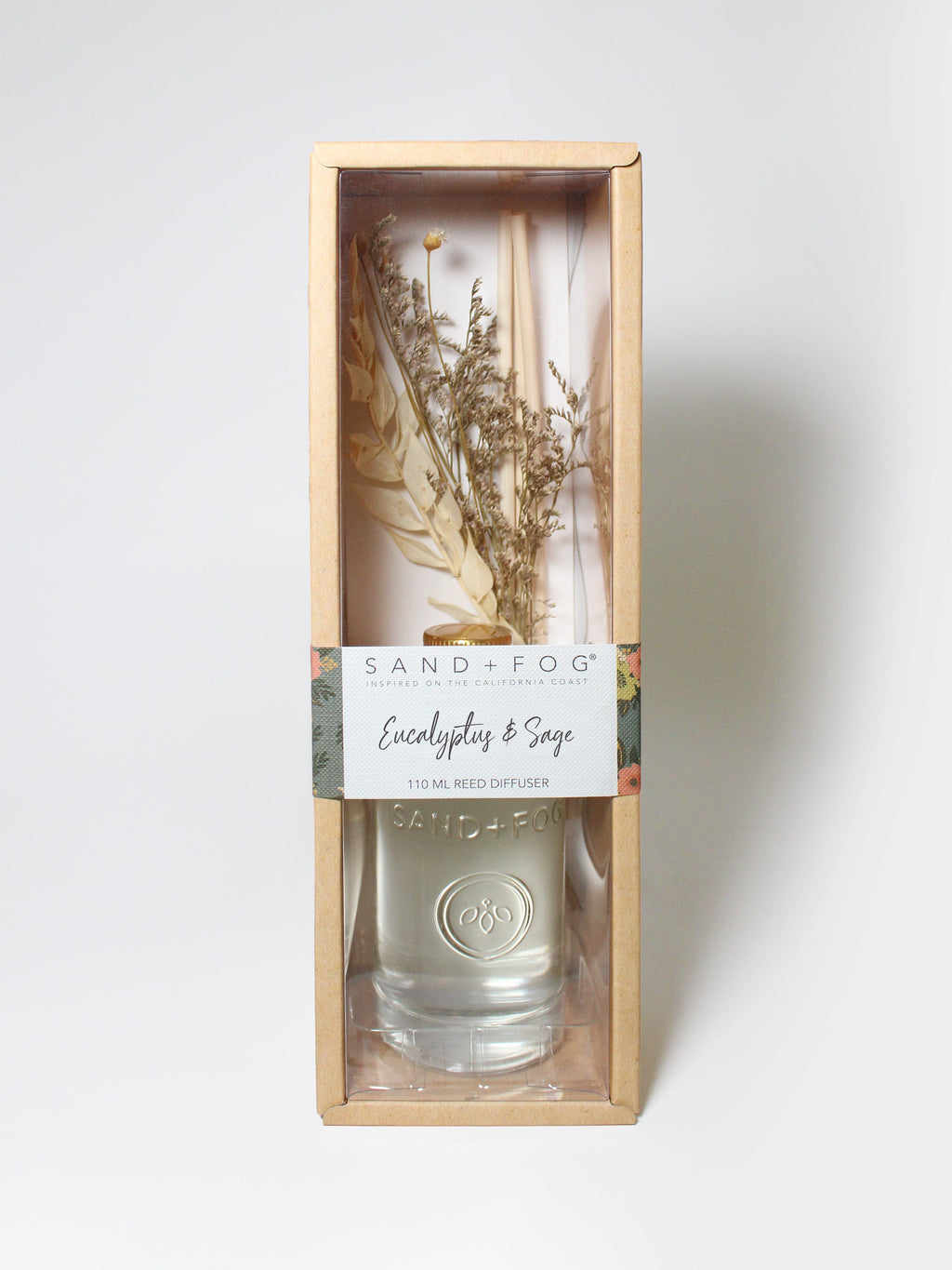 Home Elegant Aromatic Eucalyptus & Sage 110 ml Reed Diffuser