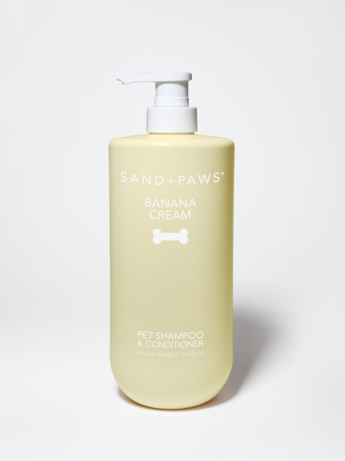 Safe Gentle Signature Sand + Paws Pet Shampoo & Conditioner - Banana Cream