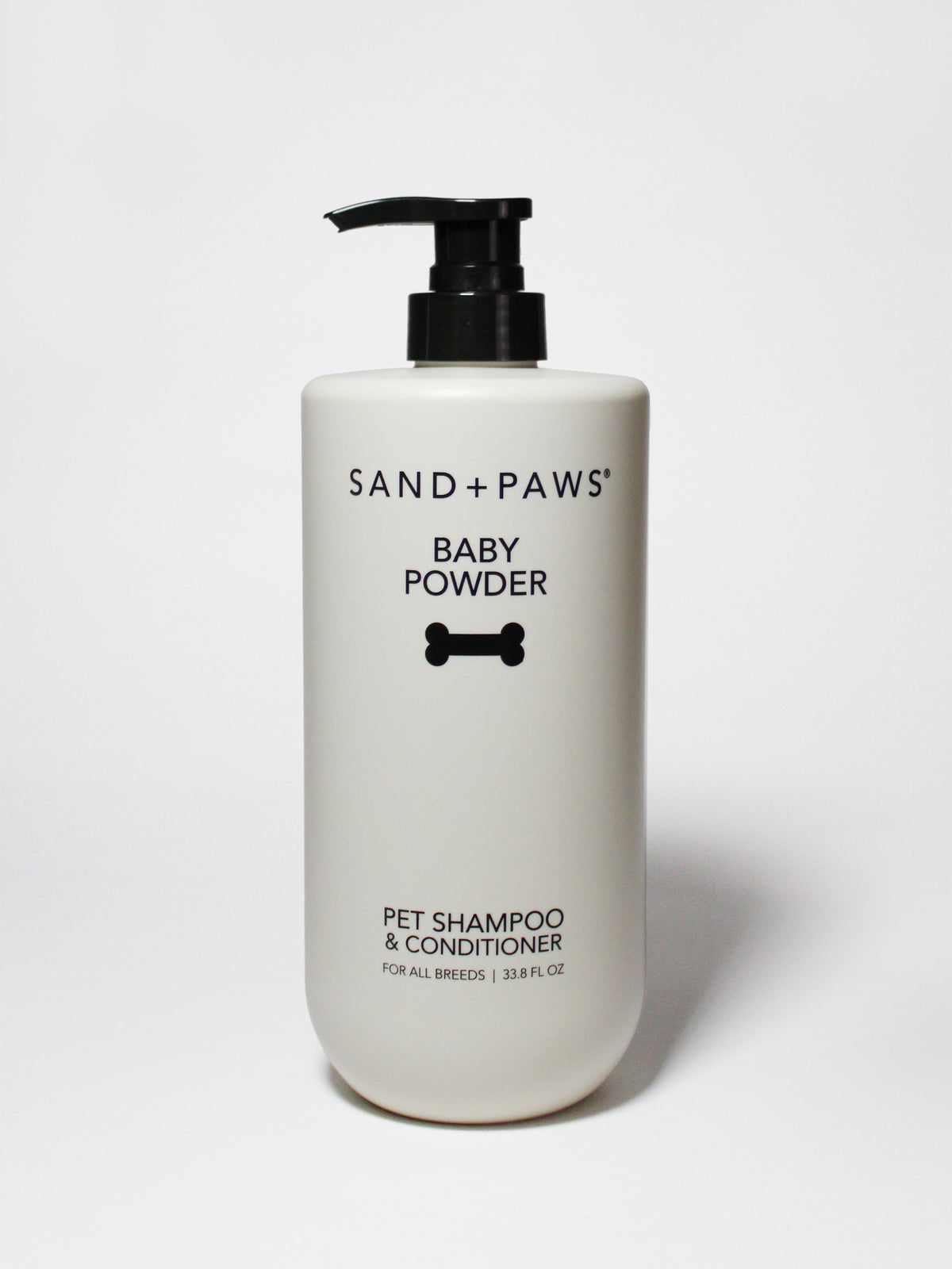 Safe Gentle Signature Sand + Paws Pet Shampoo & Conditioner - Baby Powder