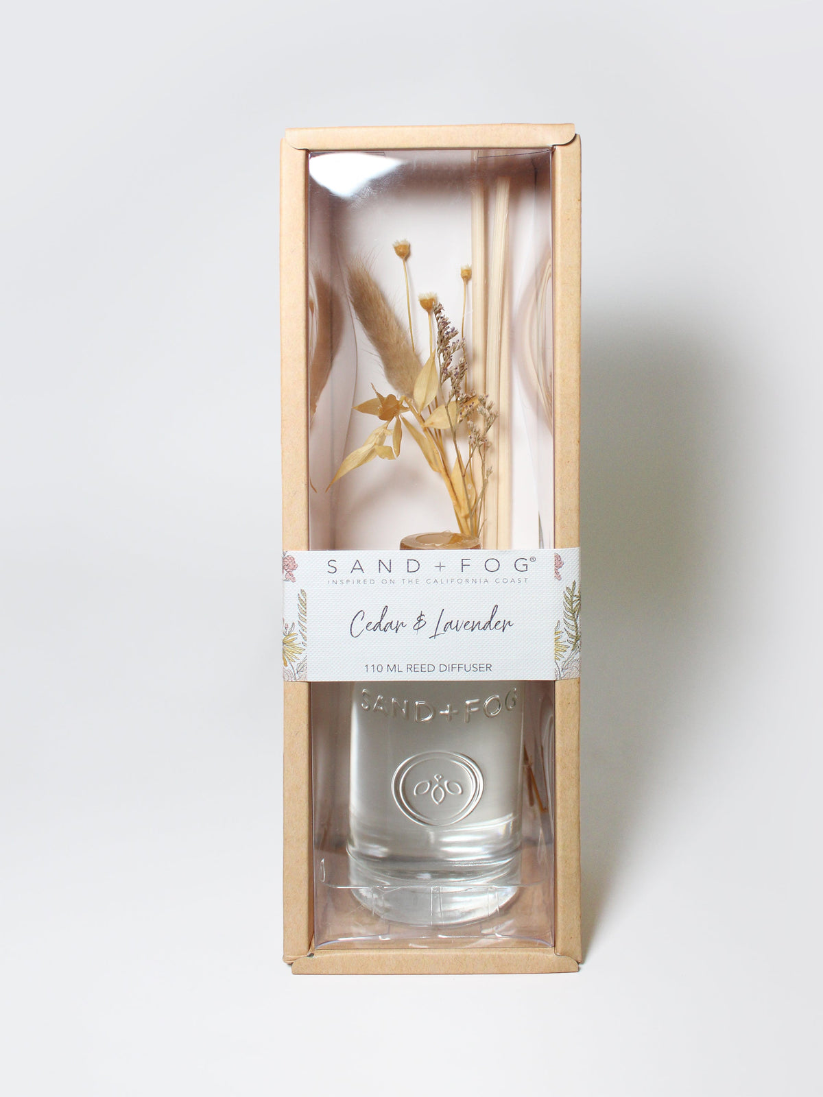Home Elegant Aromatic Cedar & Lavender 110 ml Reed Diffuser
