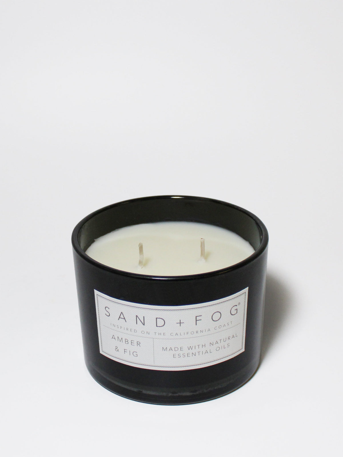 Hand-Poured Premium Cozy Amber & Fig 12 oz scented candle
