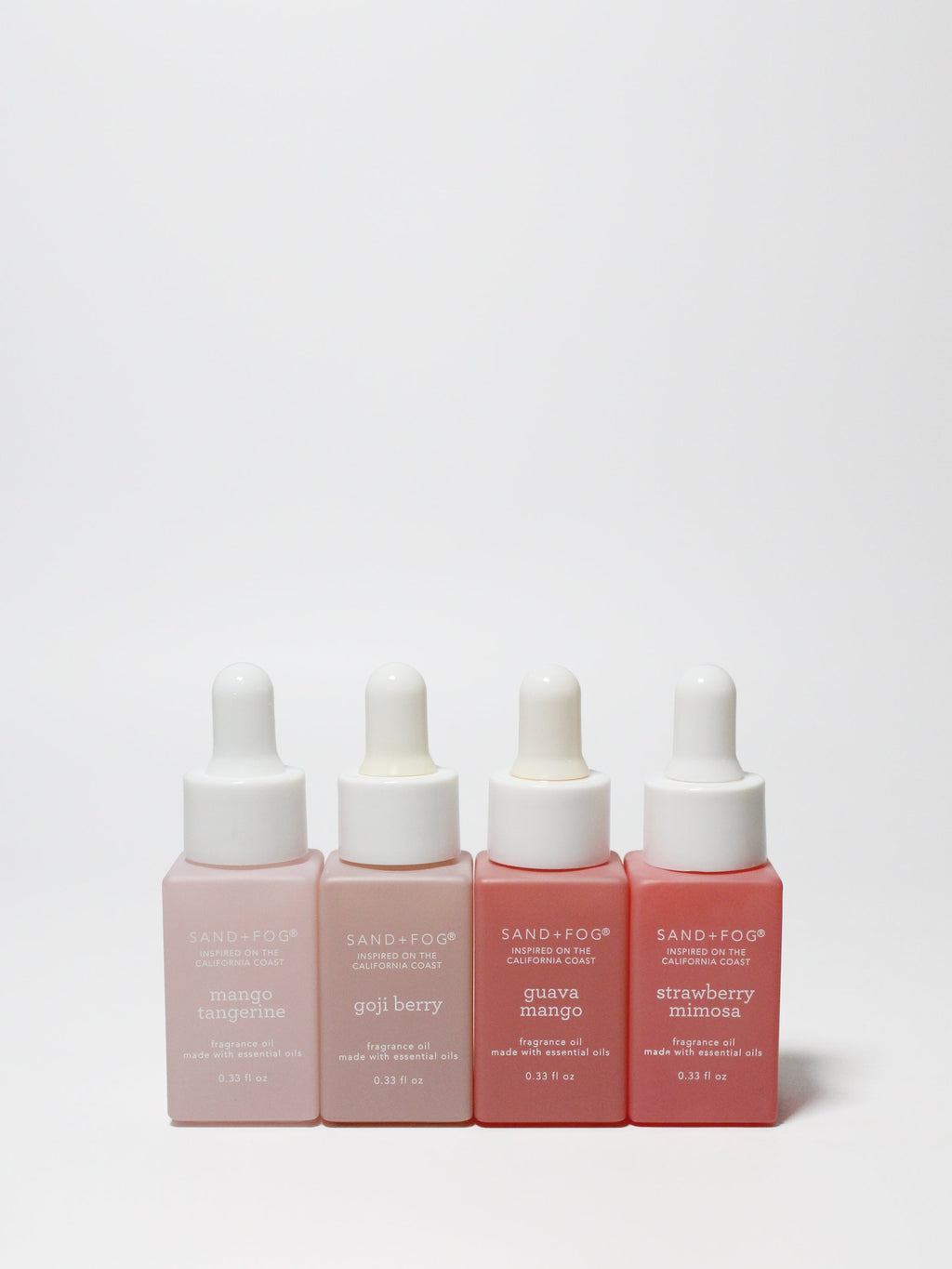 Essential Concentrated Aromatic 4 Pack of 10 ml Fragrance Diffuser Oils