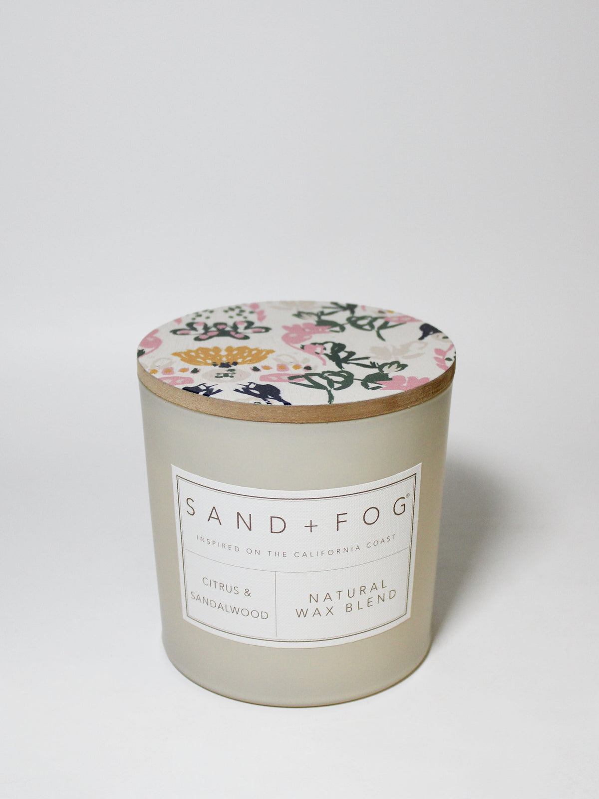 Hand-Poured Premium Cozy Citrus & Sandalwood 21 oz scented candle