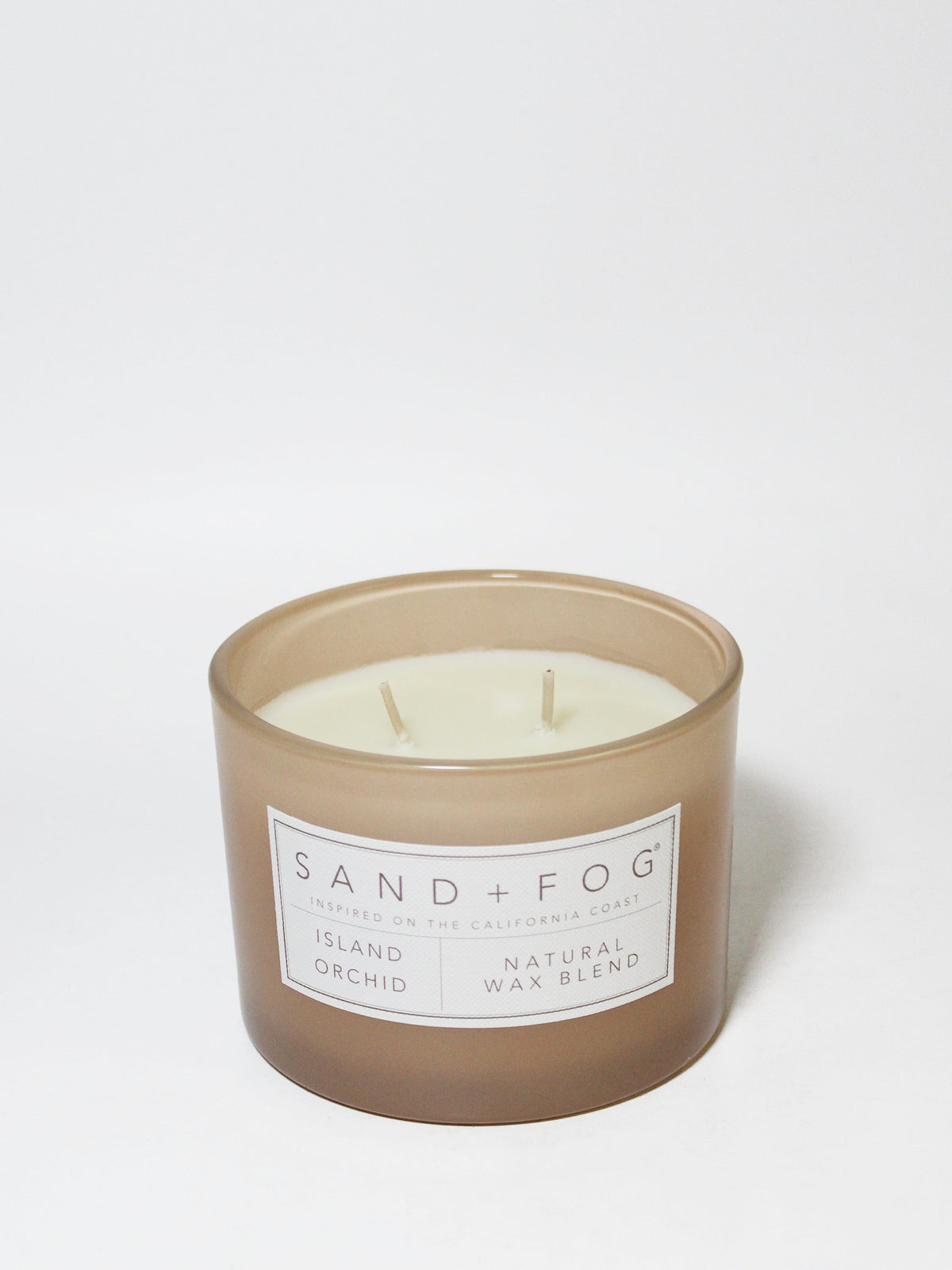 Hand-Poured Premium Cozy Island Orchid 12 oz scented candle