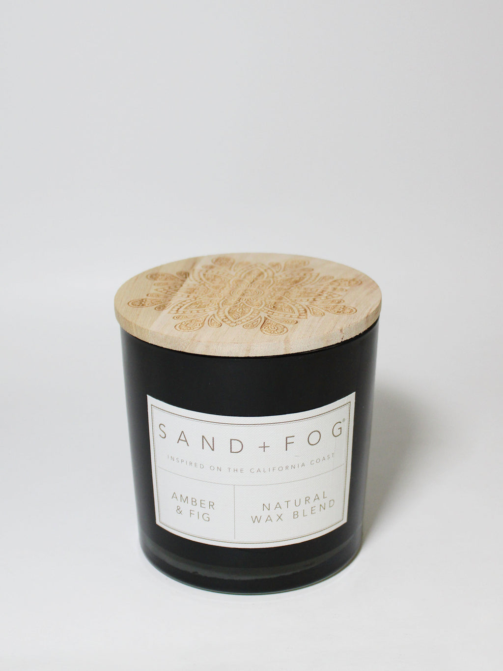 Hand-Poured Premium Cozy Amber & Fig 21 oz scented candle