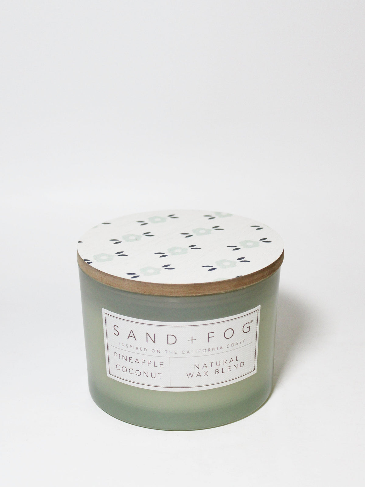 Hand-Poured Premium Cozy Pineapple Coconut 12 oz scented candle