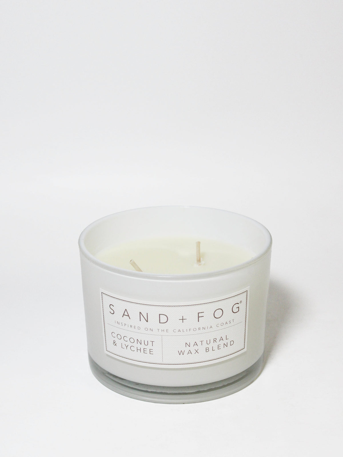 Hand-Poured Premium Cozy Coconut & Lychee 12 oz scented candle