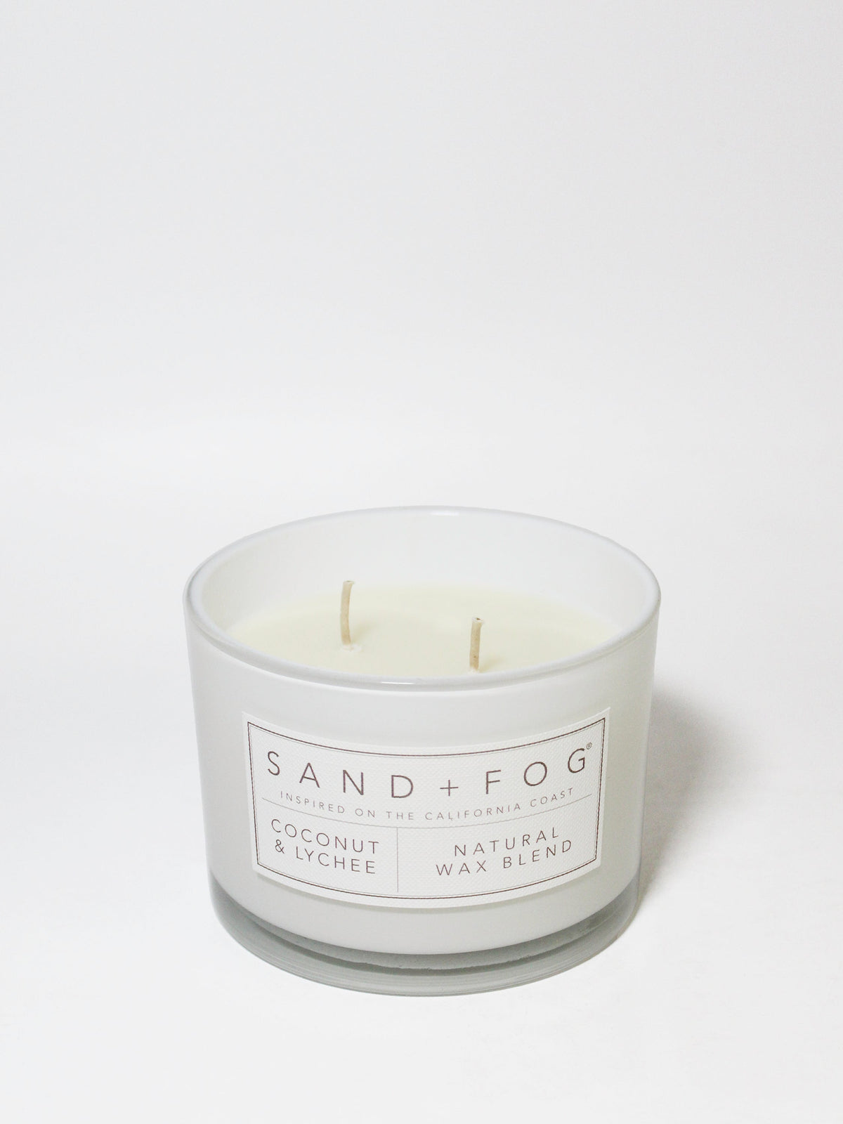 Hand-Poured Premium Cozy Coconut & Lychee 12 oz scented candle