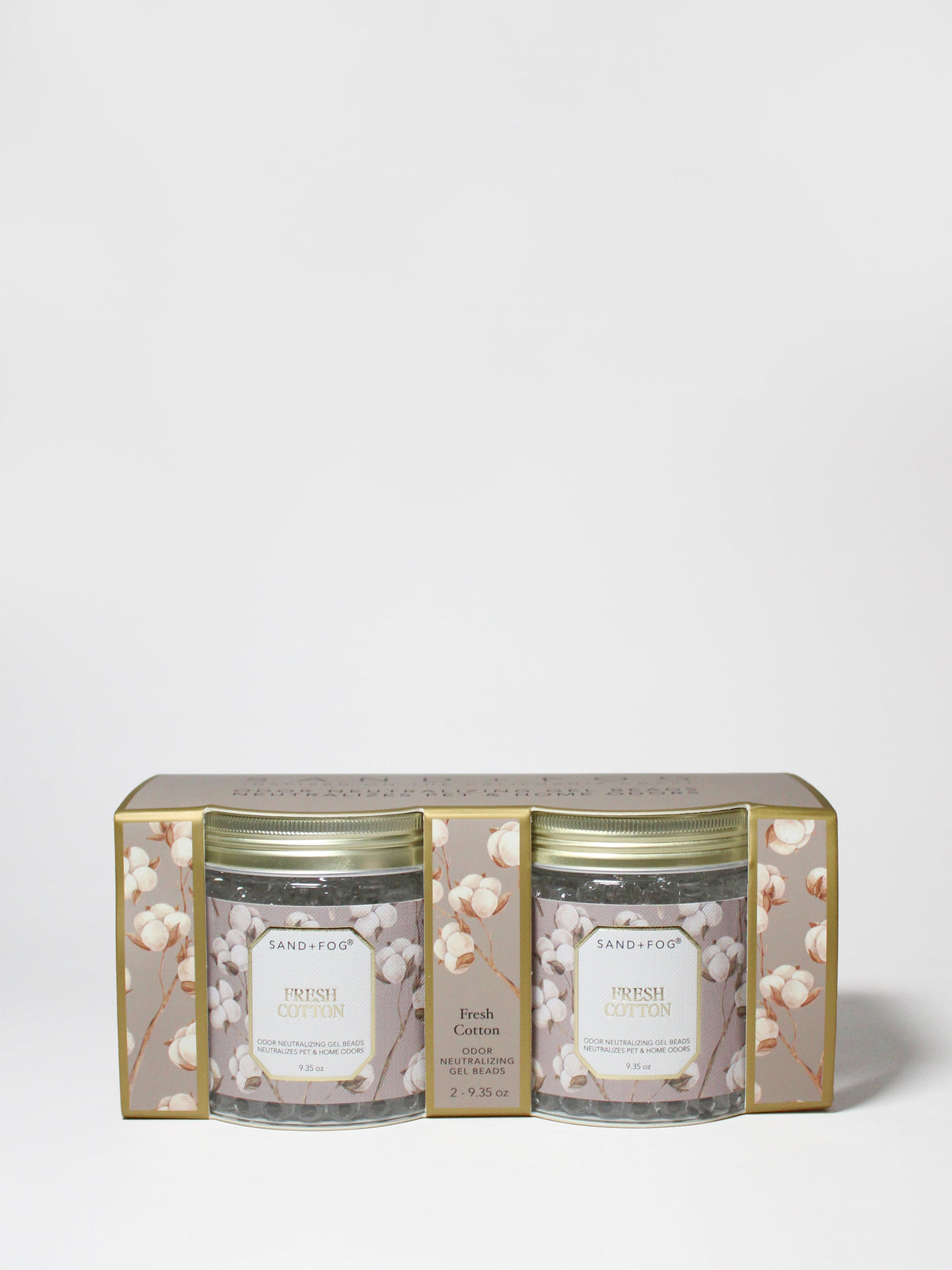 In-Wash Long-Lasting Signature Fresh Cotton 9.35 oz Gel Scent Beads Pack of 2