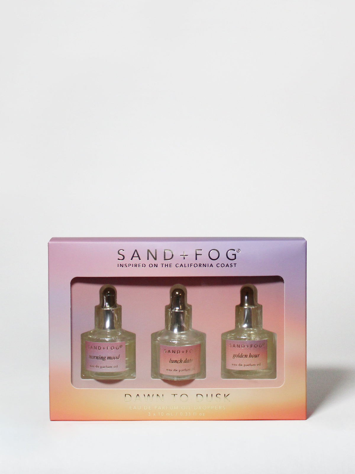 Artisanal Luxury Signature Exploratory Perfume Oil Dropper Set - Dawn to Dusk Collection