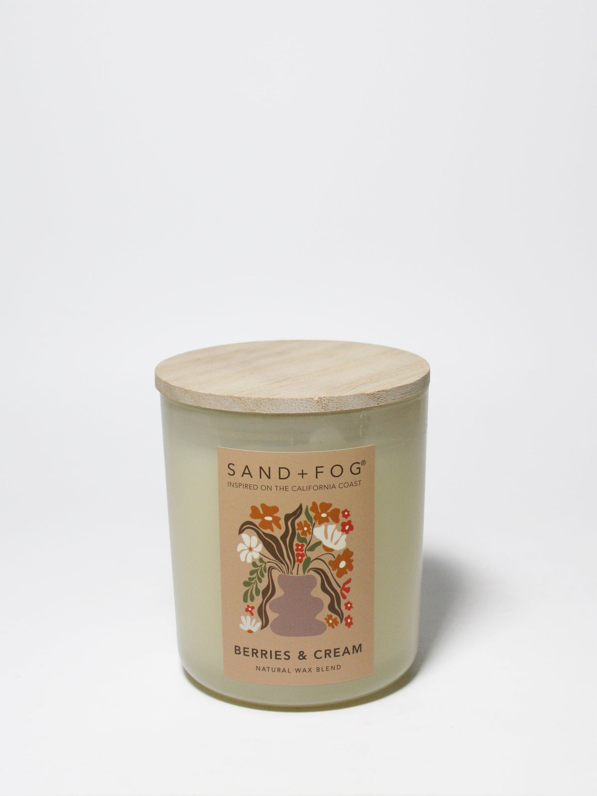 Hand-Poured Premium Cozy Berries & Cream 10 oz scented candle
