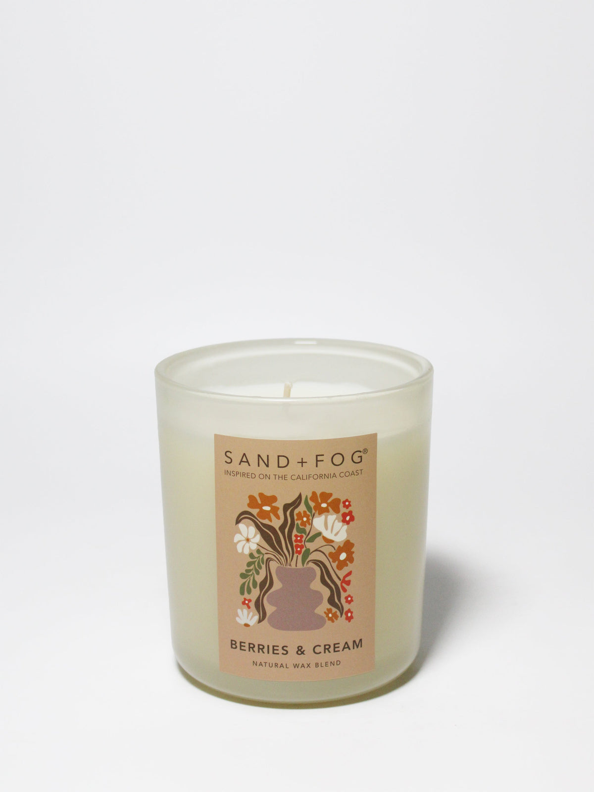 Hand-Poured Premium Cozy Berries & Cream 10 oz scented candle
