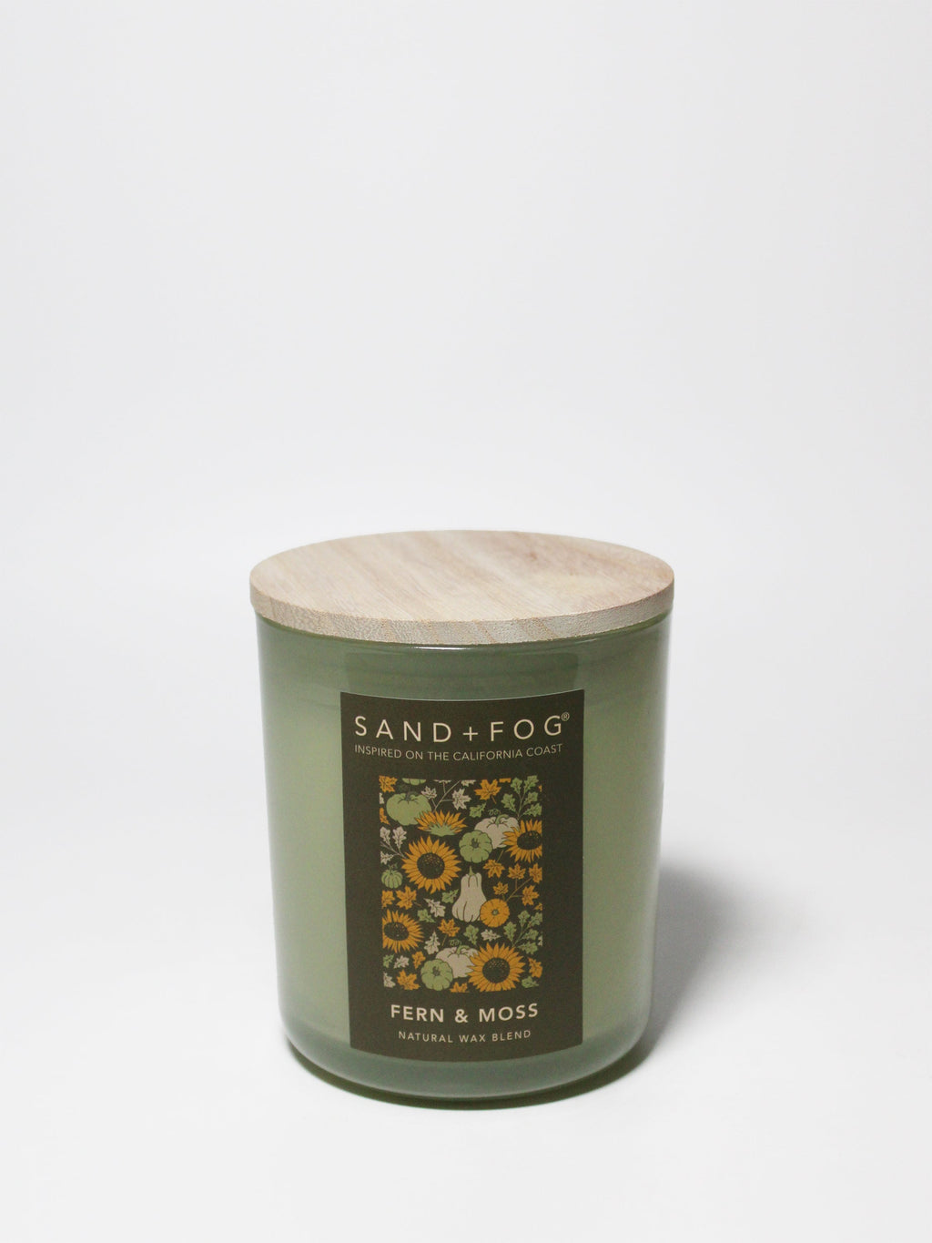 Hand-Poured Premium Cozy Fern & Moss 10 oz scented candle