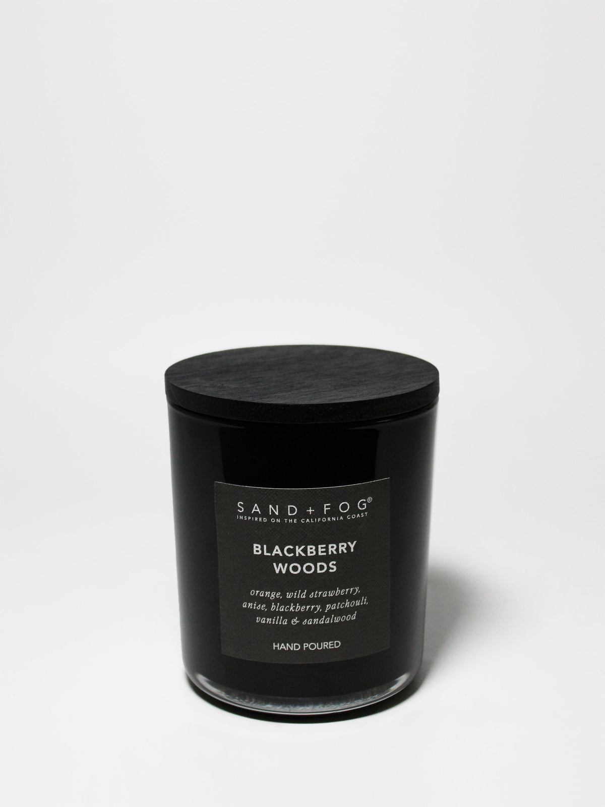 Hand-Poured Premium Cozy Blackberry Woods 10 oz scented candle