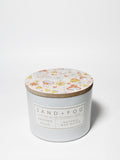 Hand-Poured Premium Cozy Ambered Wood 12 oz scented candle