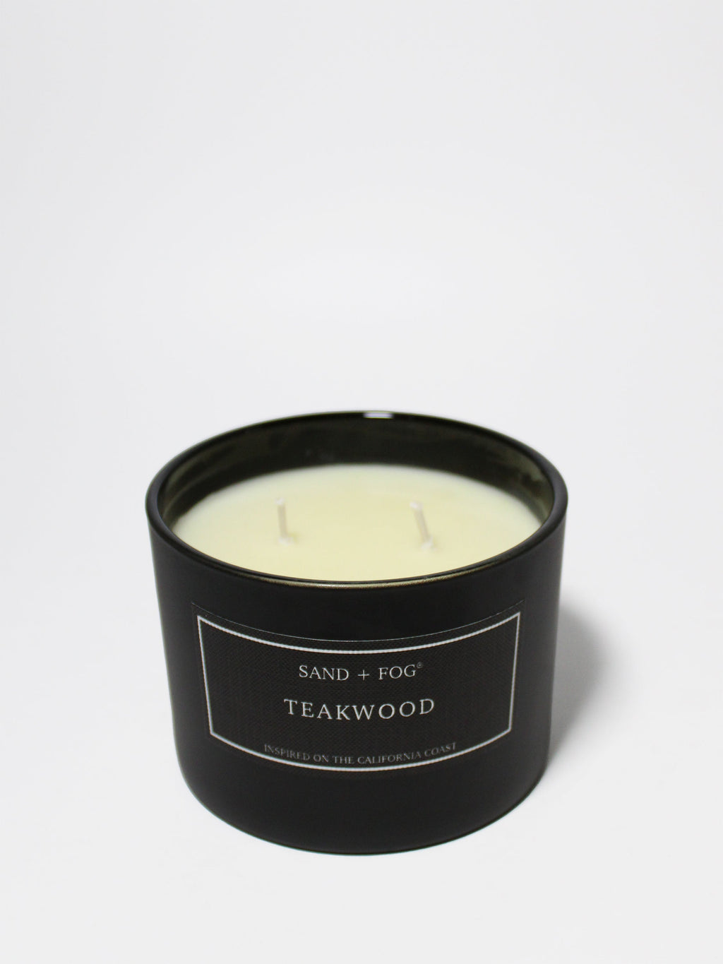 Hand-Poured Premium Cozy Teakwood 12 oz scented candle
