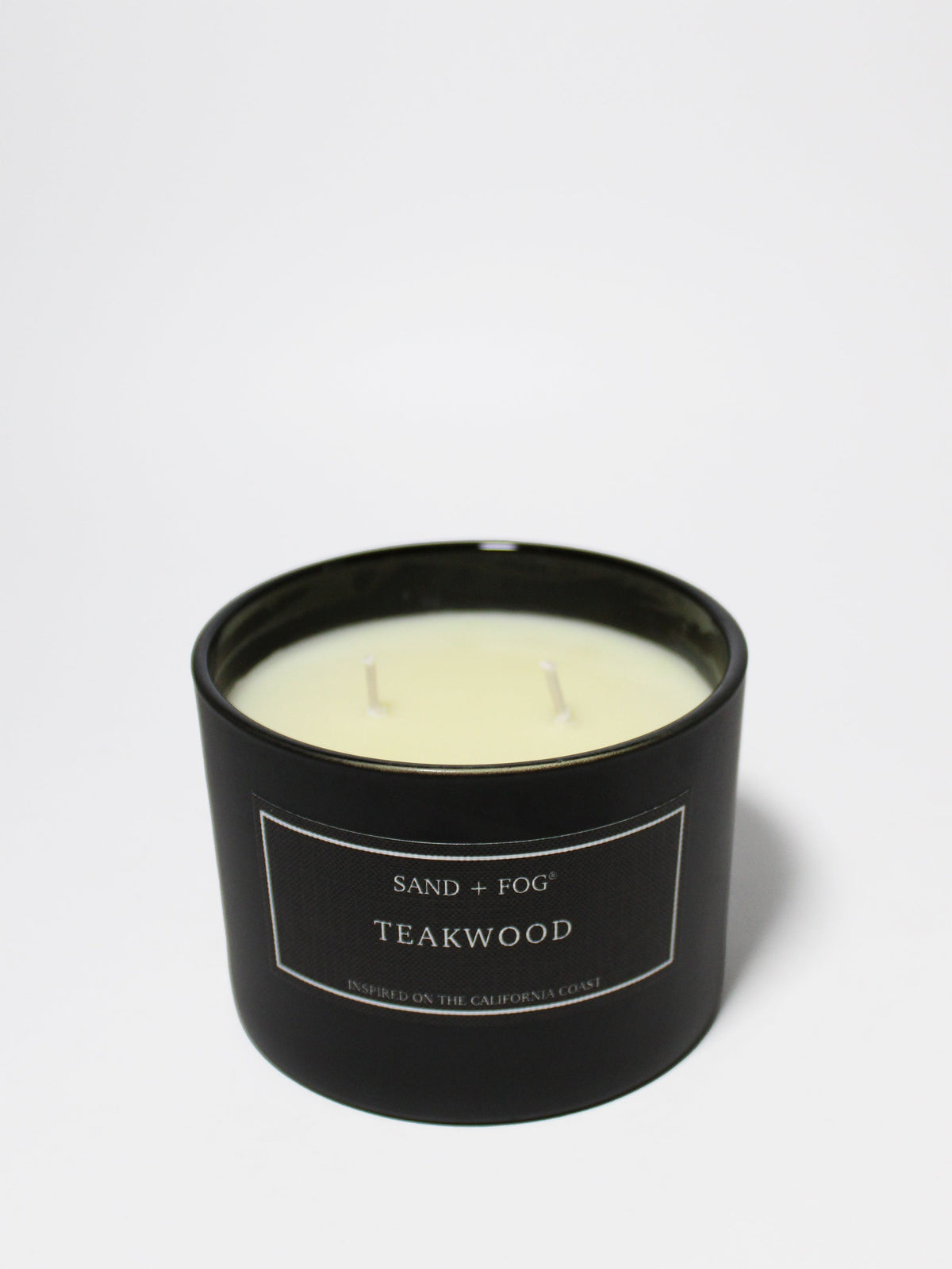 Hand-Poured Premium Cozy Teakwood 12 oz scented candle