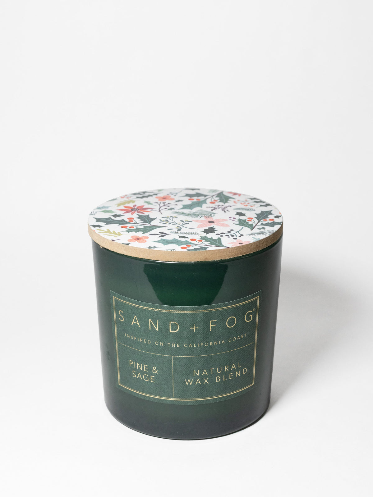 Hand-Poured Premium Cozy Pine & Sage 21 oz scented candle