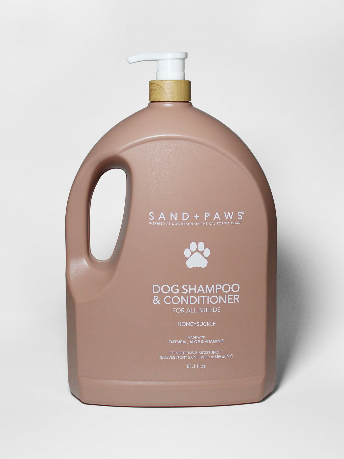 Safe Gentle Signature Sand + Paws Pet Shampoo & Conditioner - Honeysuckle