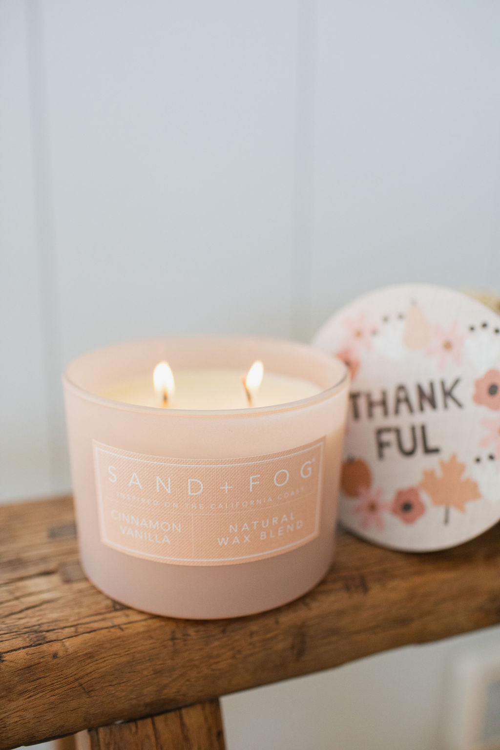 Hand-Poured Premium Cozy Cinnamon Vanilla 12 oz scented candle