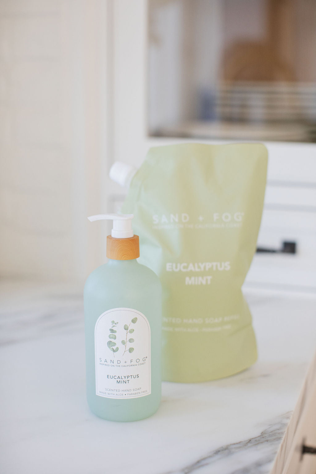 Artisanal Value Gentle Eucalyptus Mint 34 oz Liquid Hand Soap Refill Bag