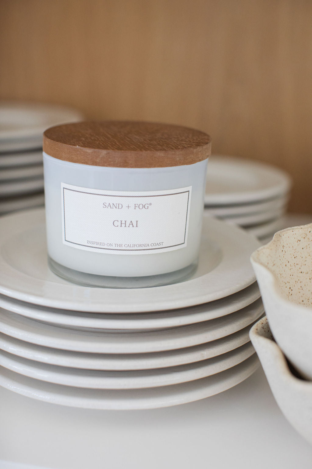 Hand-Poured Premium Cozy Chai 12 oz scented candle
