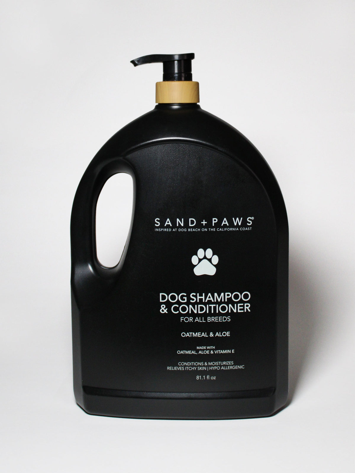 Safe Gentle Signature Sand + Paws Pet Shampoo & Conditioner - Oatmeal & Aloe
