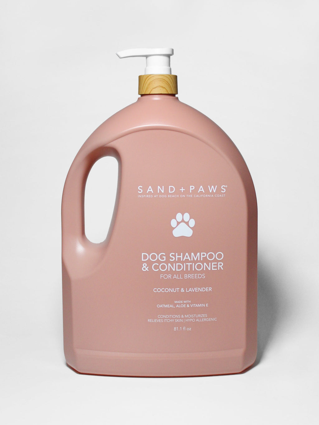 Safe Gentle Signature Sand + Paws Pet Shampoo & Conditioner - Coconut & Lavender