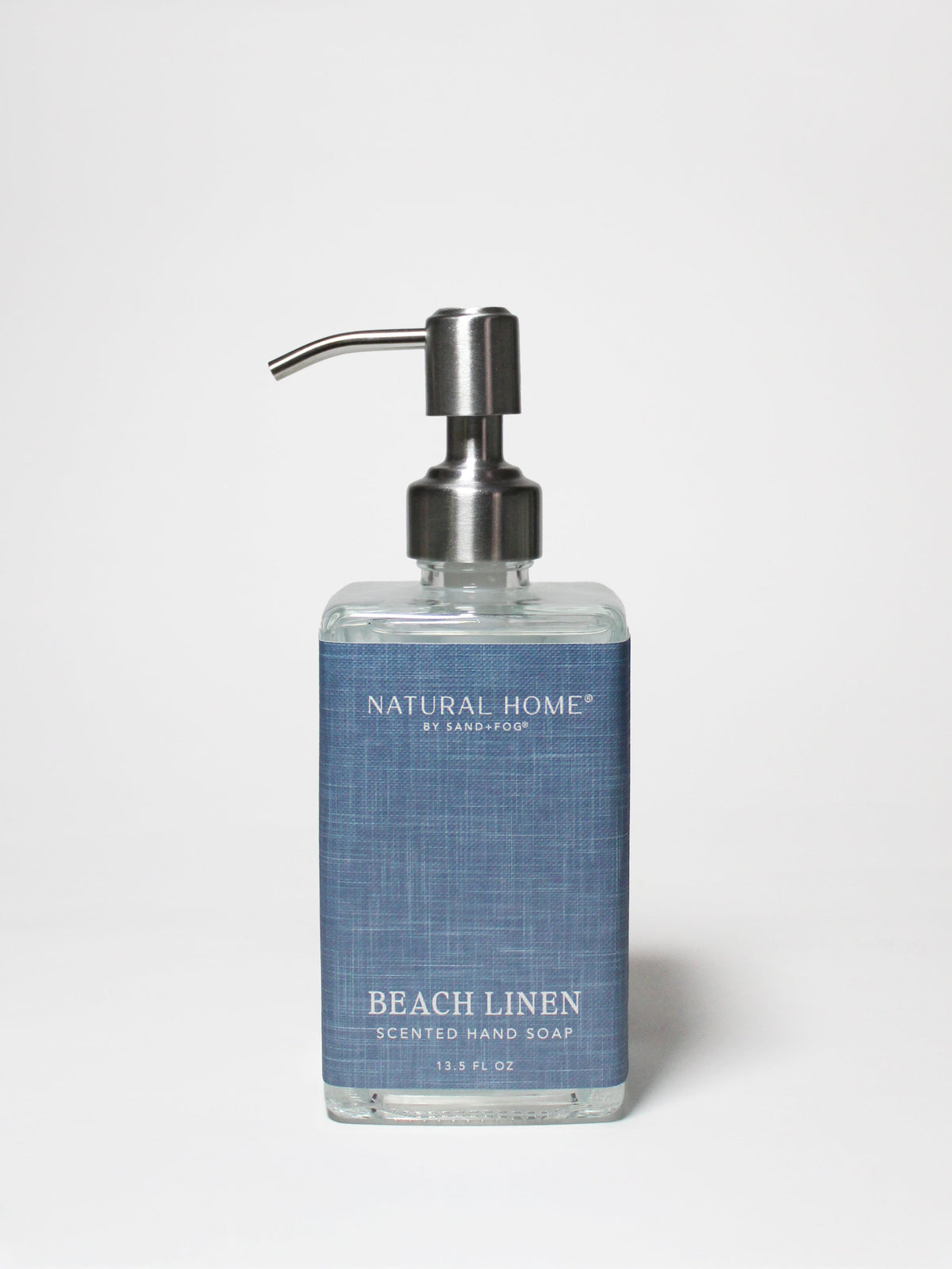 Moisturizing Refreshing Gentle Beach Linen Natural Home 13.5 oz Liquid Hand Soap
