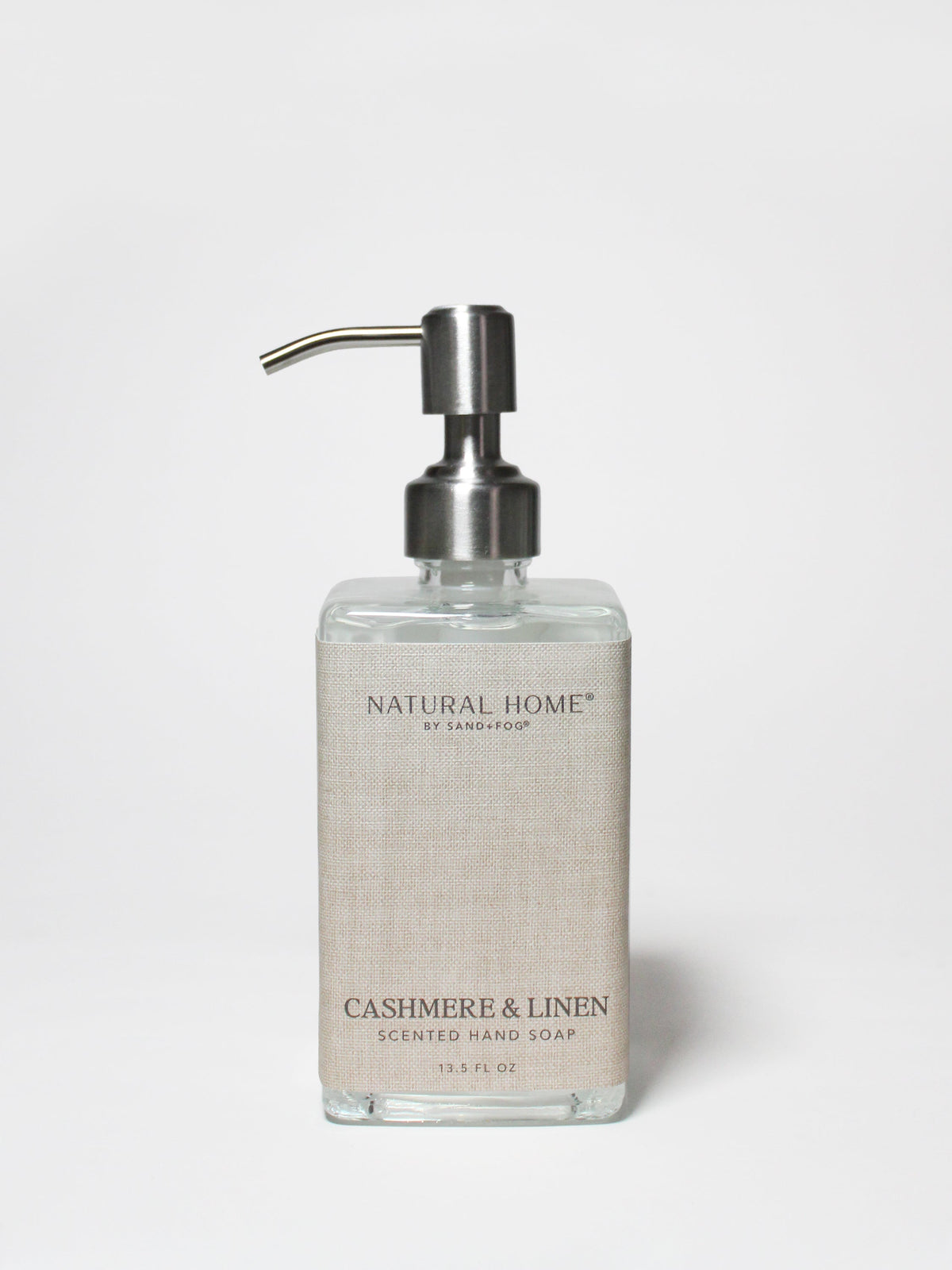 Moisturizing Refreshing Gentle Cashmere & Linen Natural Home 13.5 oz Liquid Hand Soap