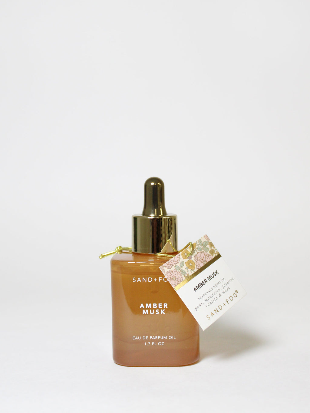 Artisanal Exquisite Signature Amber Musk 50ml Perfume Oil Dropper