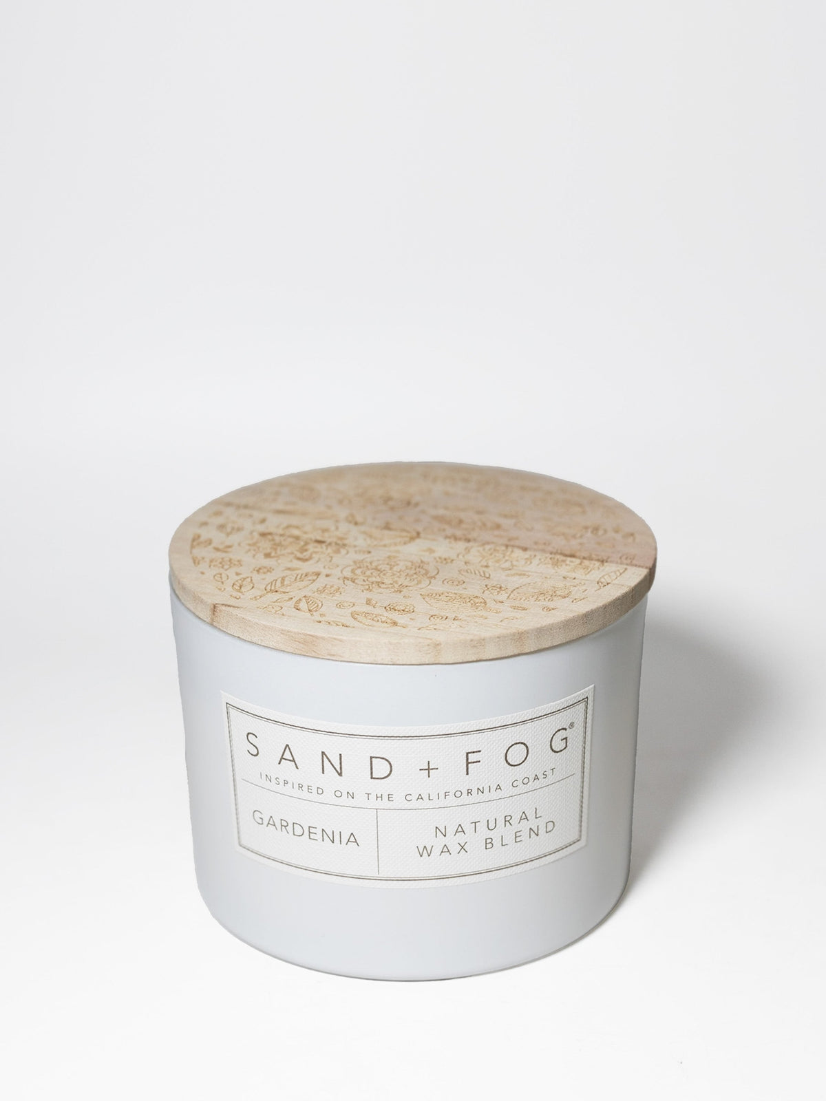 Hand-Poured Premium Cozy Gardenia 12 oz scented candle