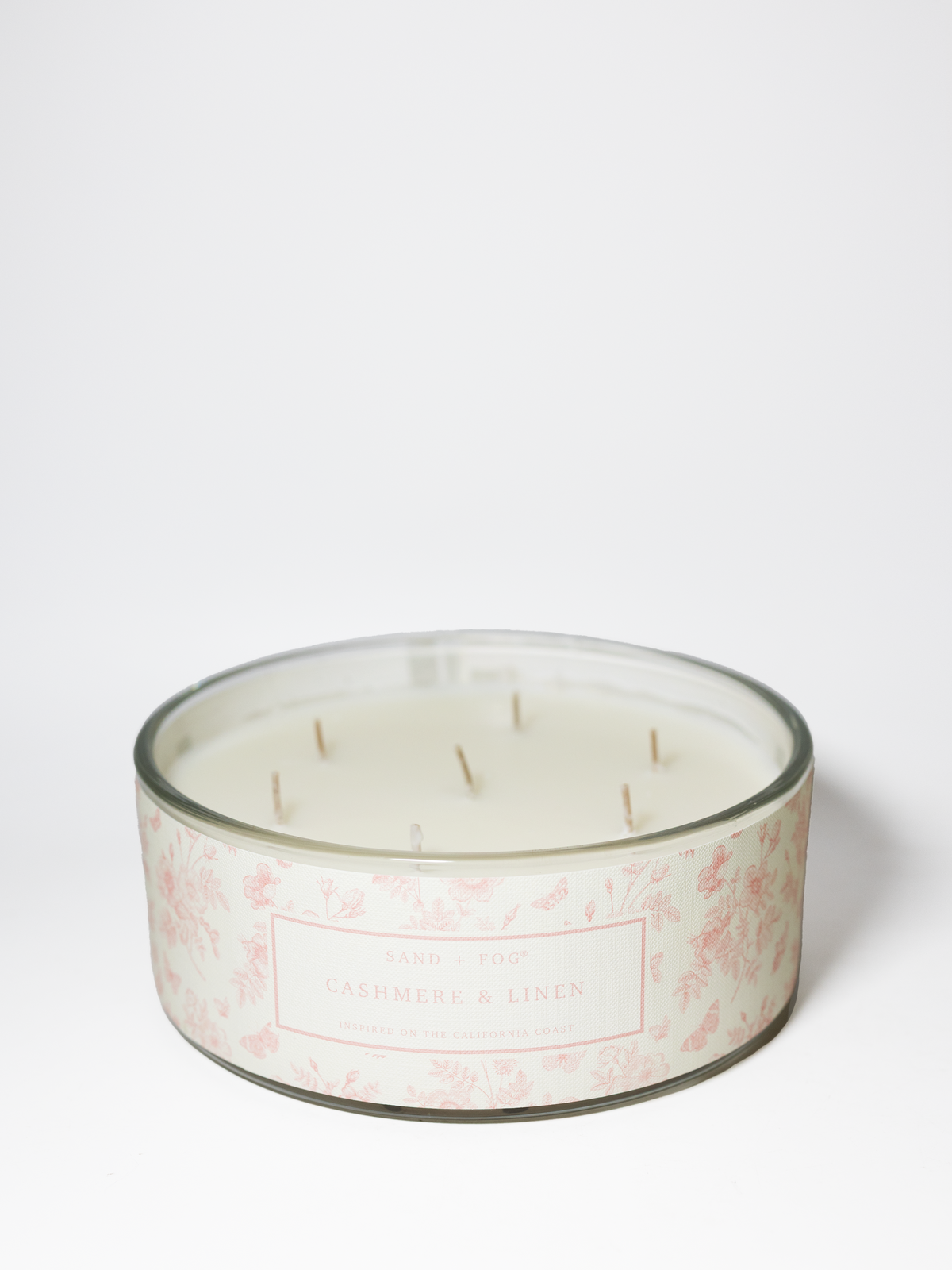 Hand-Poured Premium Cozy Cashmere & Linen 34 oz scented candle