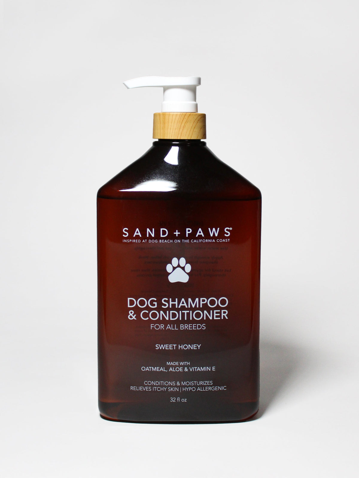Safe Gentle Signature Sand + Paws Pet Shampoo & Conditioner - Sweet Honey