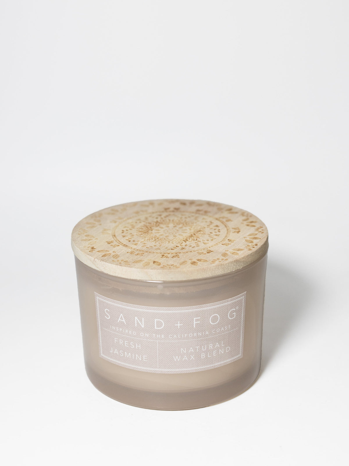 Hand-Poured Premium Cozy Fresh Jasmine 12 oz scented candle