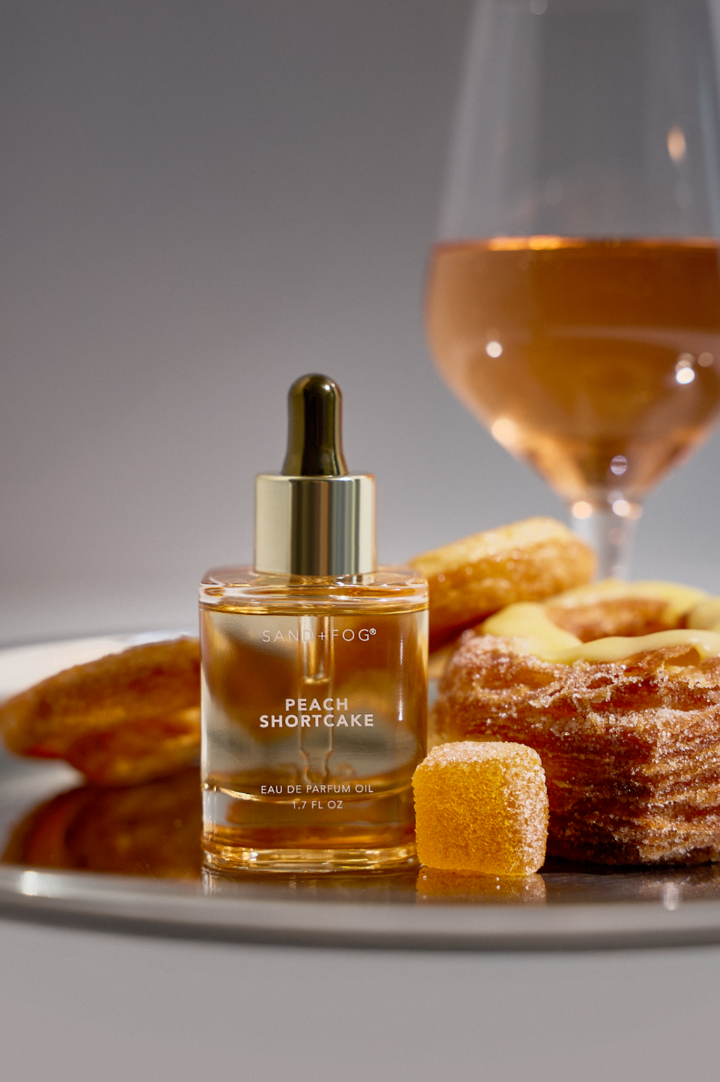 Artisanal Exquisite Signature Peach Shortcake 50ml Perfume Oil Dropper