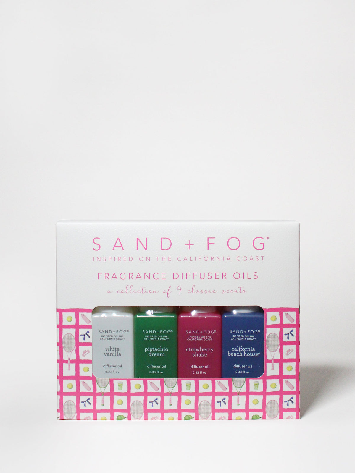 Essential Concentrated Aromatic 4 Pack of 10 ml Fragrance Diffuser Oils