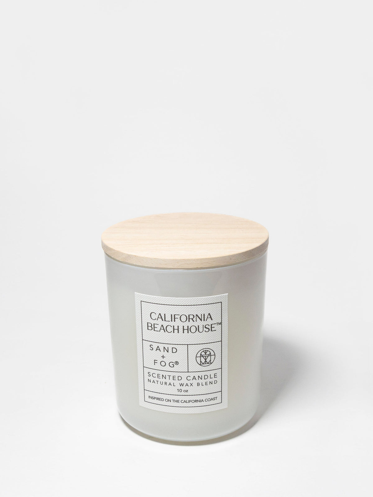 Hand-Poured Premium Cozy California Beach House 10 oz scented candle