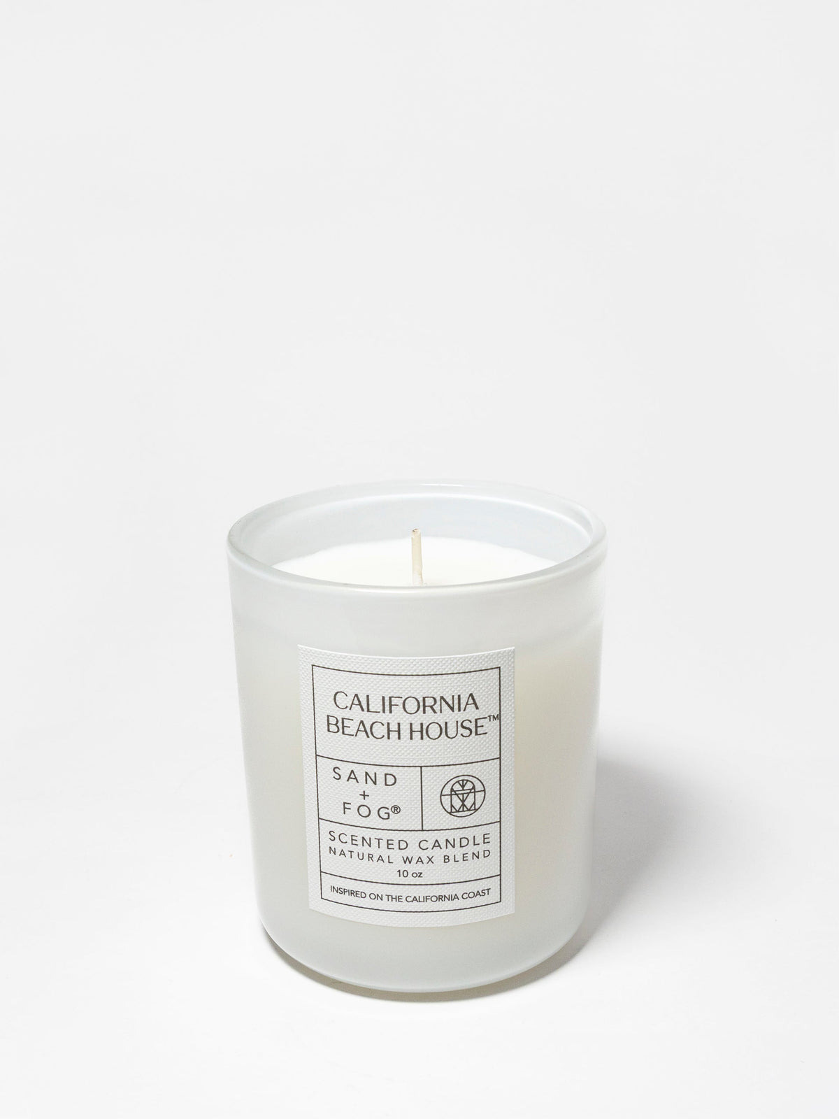 Hand-Poured Premium Cozy California Beach House 10 oz scented candle