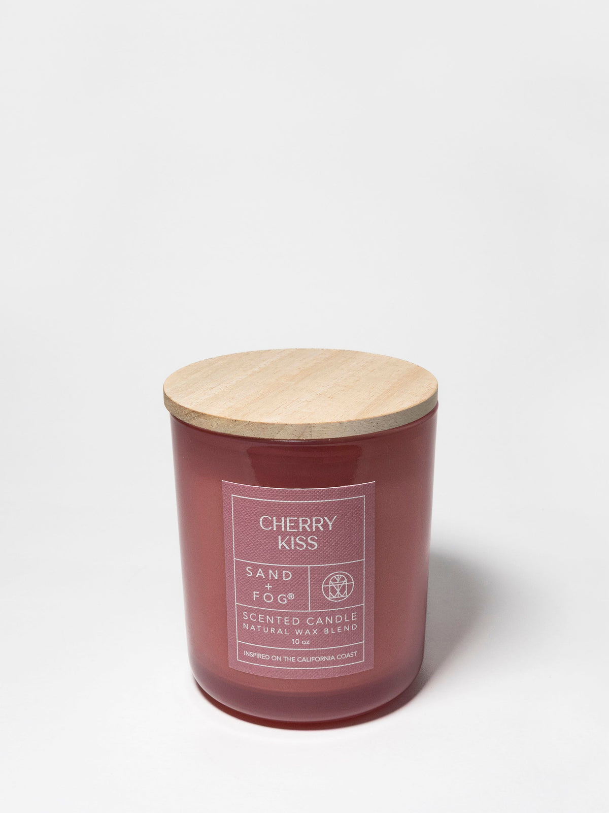 Hand-Poured Premium Cozy Cherry Kiss 10 oz scented candle