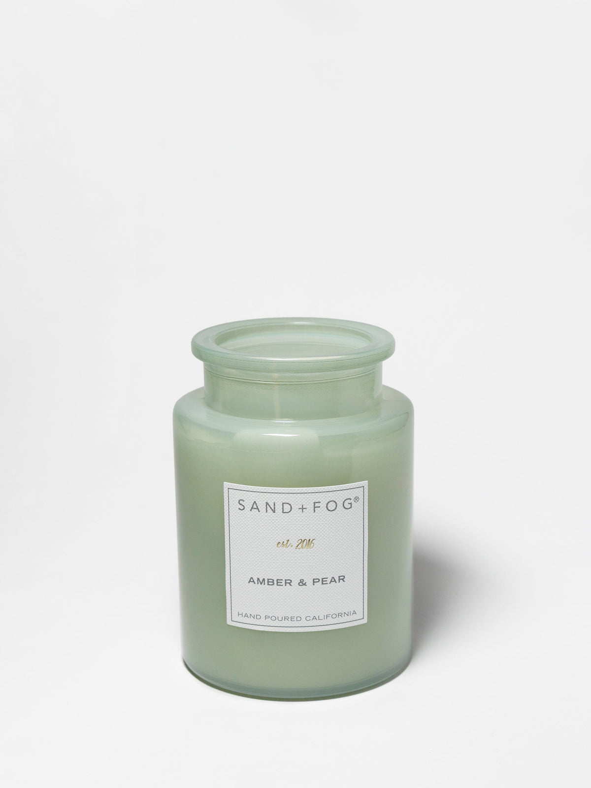 Hand-Poured Premium Cozy Amber & Pear 12 oz scented candle