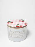 Hand-Poured Premium Cozy Cherry Silk 12 oz scented candle