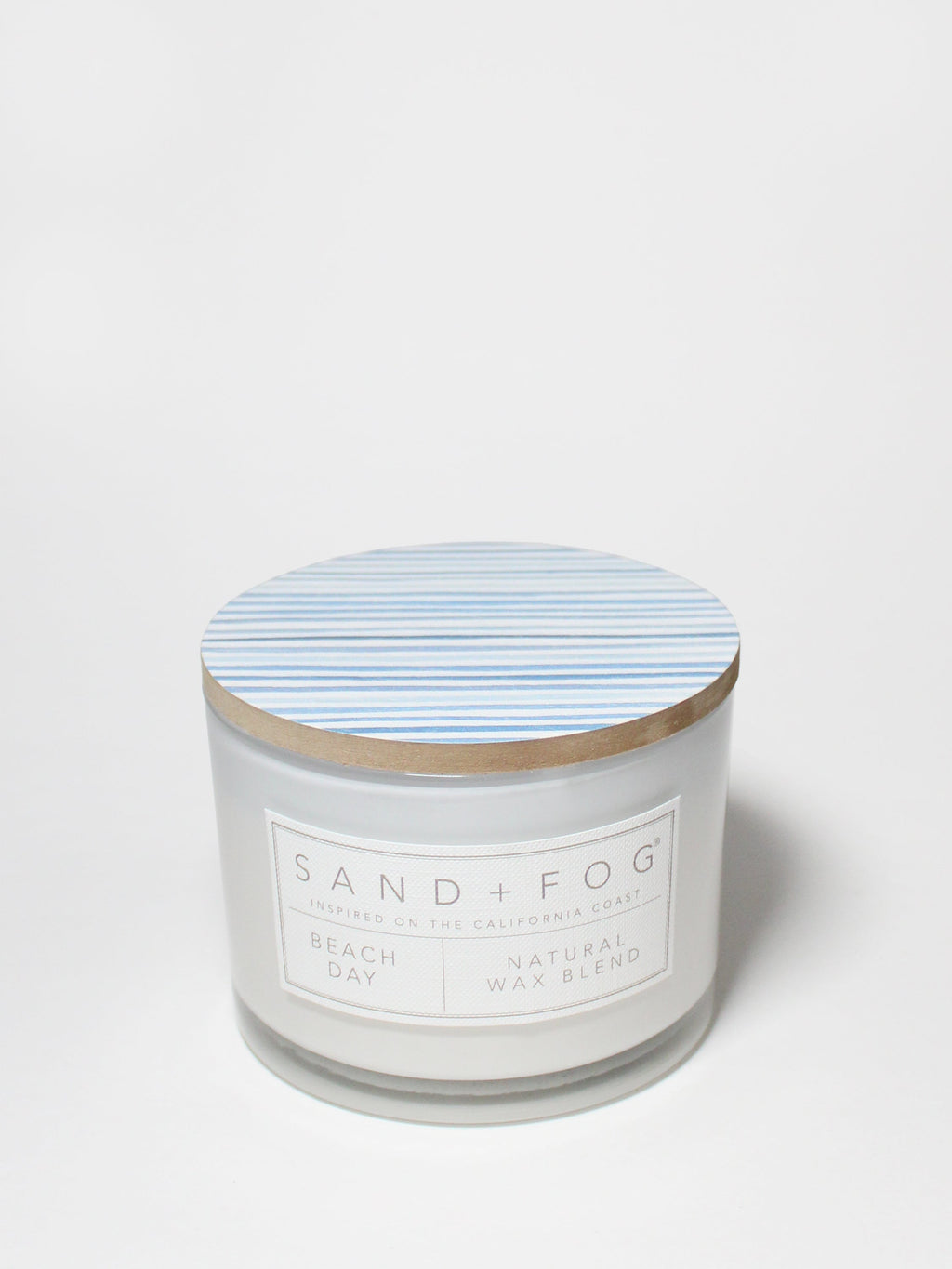 Hand-Poured Premium Cozy Beach Day 12 oz scented candle
