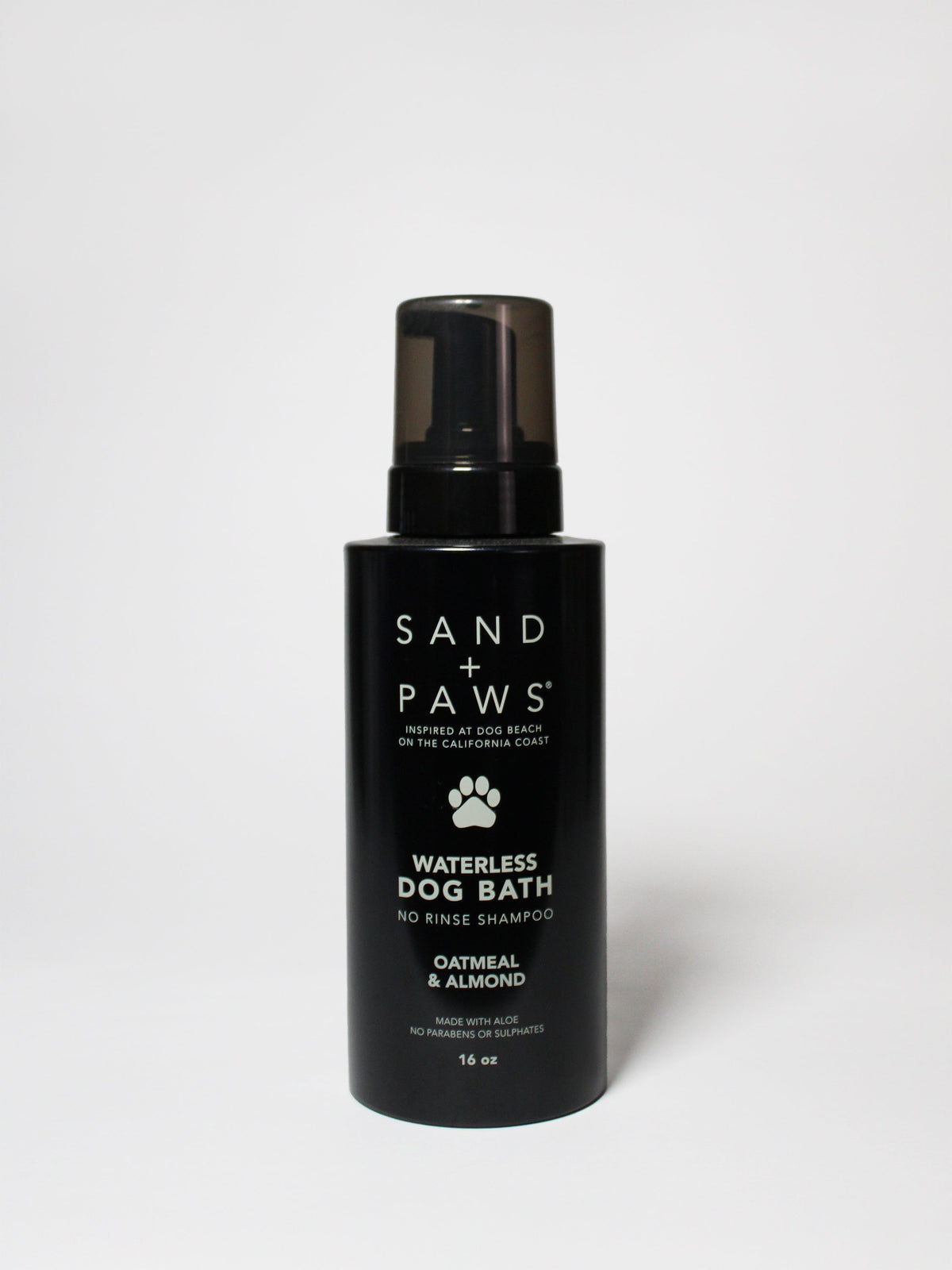 Safe Gentle Signature Sand + Paws Waterless Dog Bath - Oatmeal & Almond